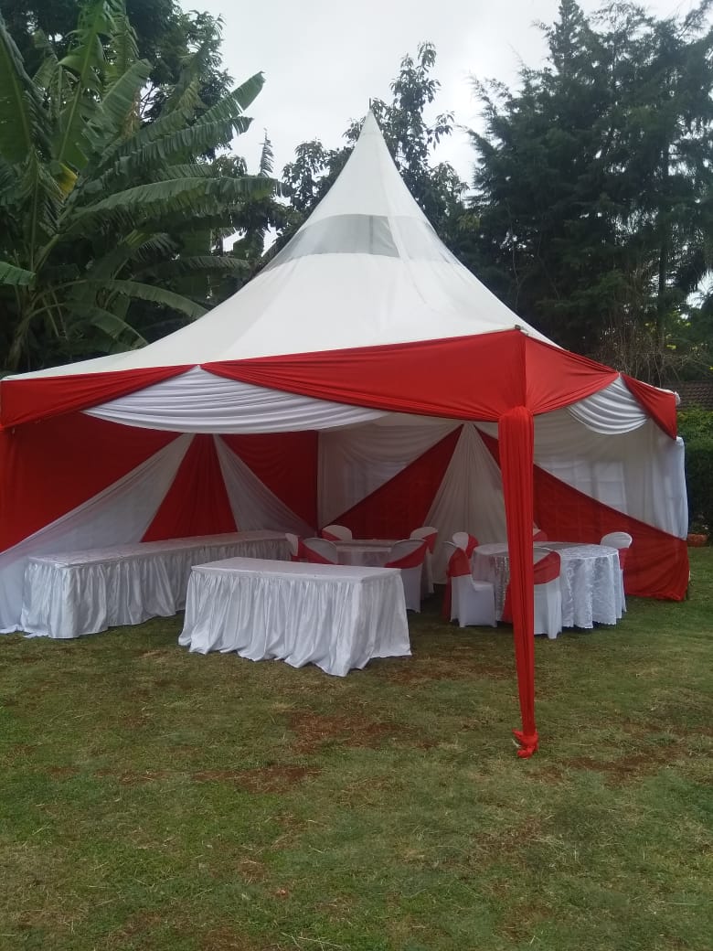 Drapped Tents for Hire